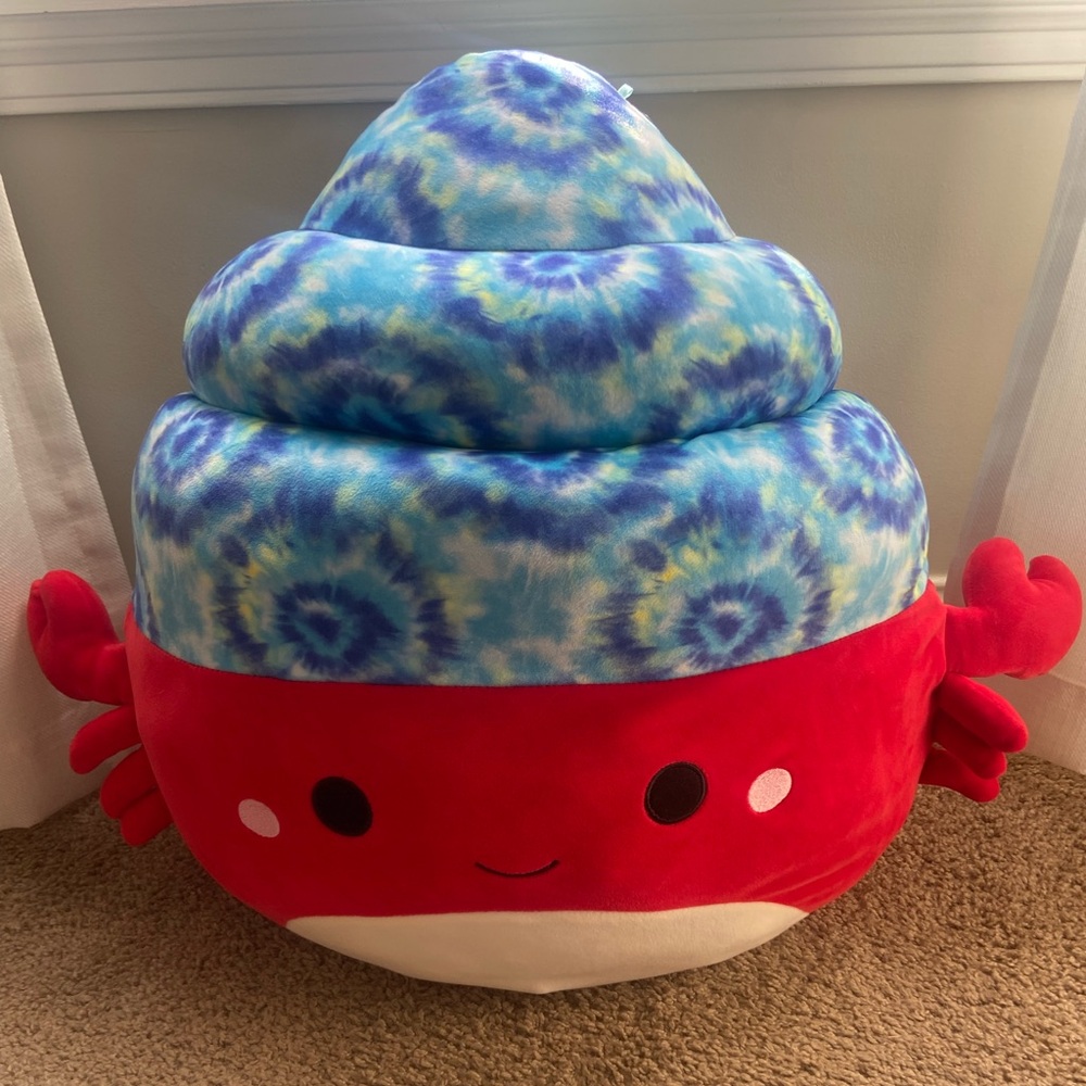 20” RARE & HUGE Collectible “Indie the Crab” Squishmallow!